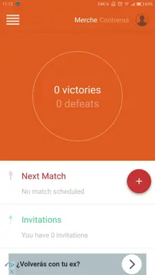 MatchUp Tennis android App screenshot 2